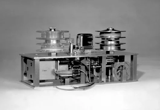 The first Black Box Flight Recorder