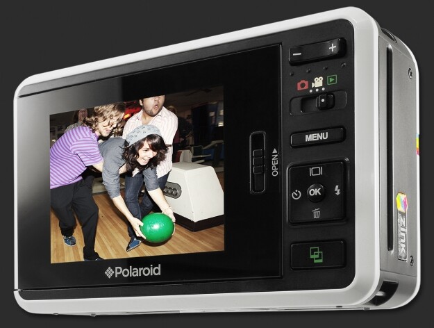 Polaroid's Z2300 instant digital camera has a 3-inch LCD display