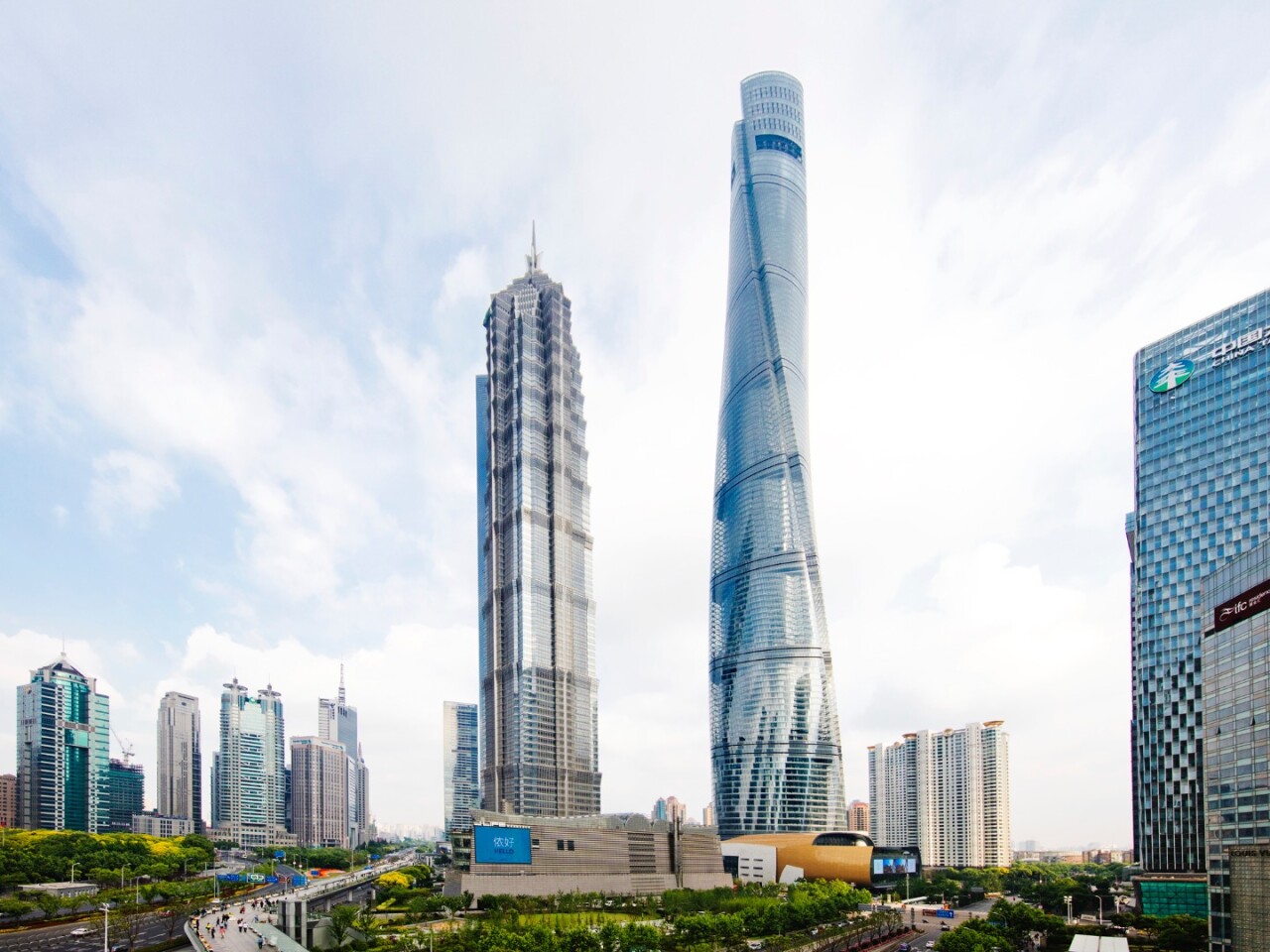 Gensler won the nod for Asia & Australasia with the Shanghai Tower. The world's second-tallest building, it rises to a height of 632 m (2,073 ft) and twists dramatically to reduce wind loads