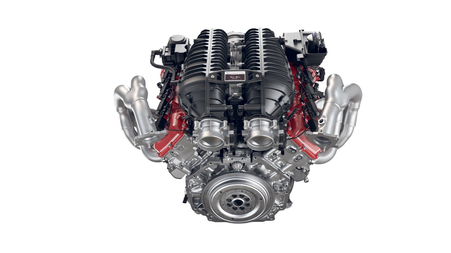 The 2023 Chevrolet Corvette Z06 is powered by the 5.5L LT6 engine, the highest horsepower, naturally-aspirated production V-8 to hit the market
