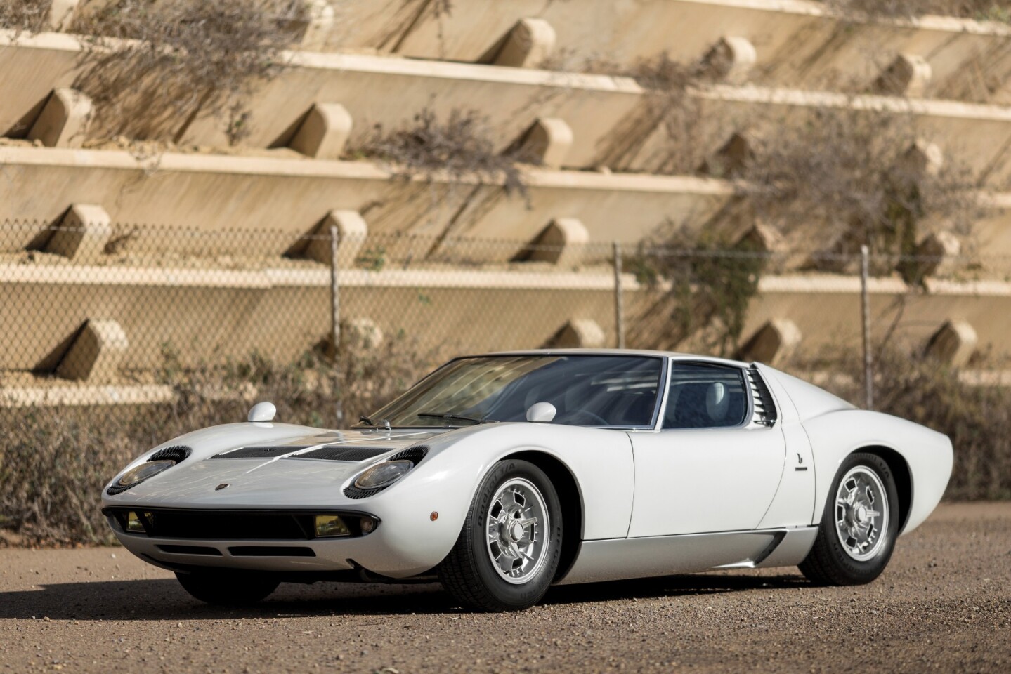 This 1971 Lamborghini Miura LP400 S by Bertone has an estimated price of $1,300,000 to $1,500,000