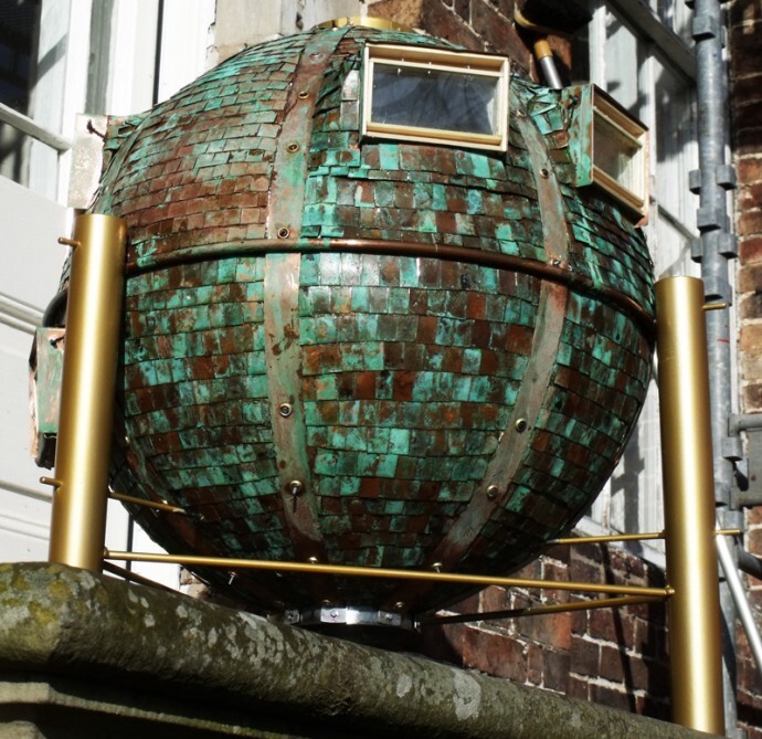 Though still in development, the spherical Ekinoids are likely to be made from steel or glued laminated timber