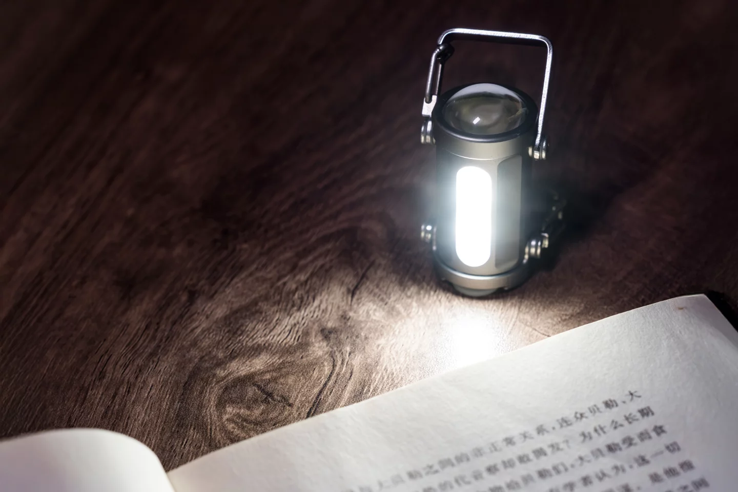 The Endorol in Auxiliary side light mode