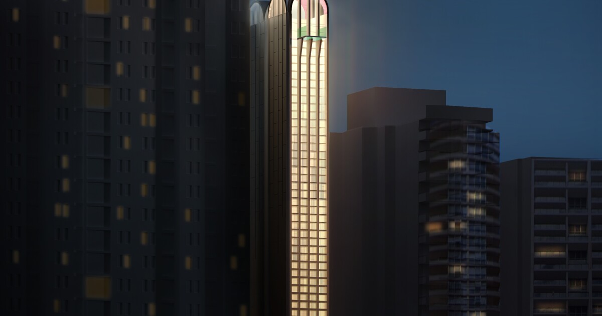 Ultra-thin "sky scratcher" makes other skinny skyscrapers look chunky