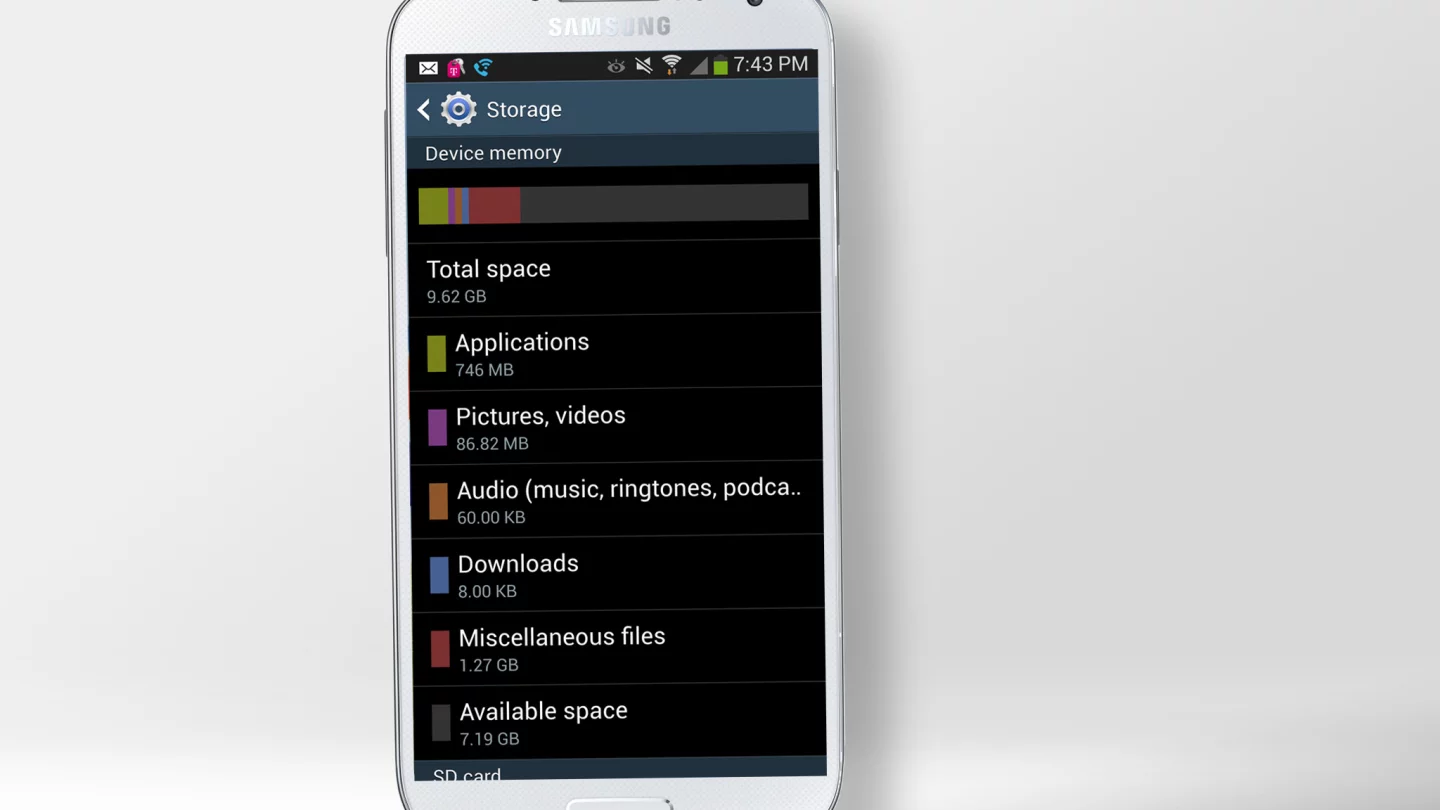 The 16 GB model only gives you roughly half of that amount in usable storage