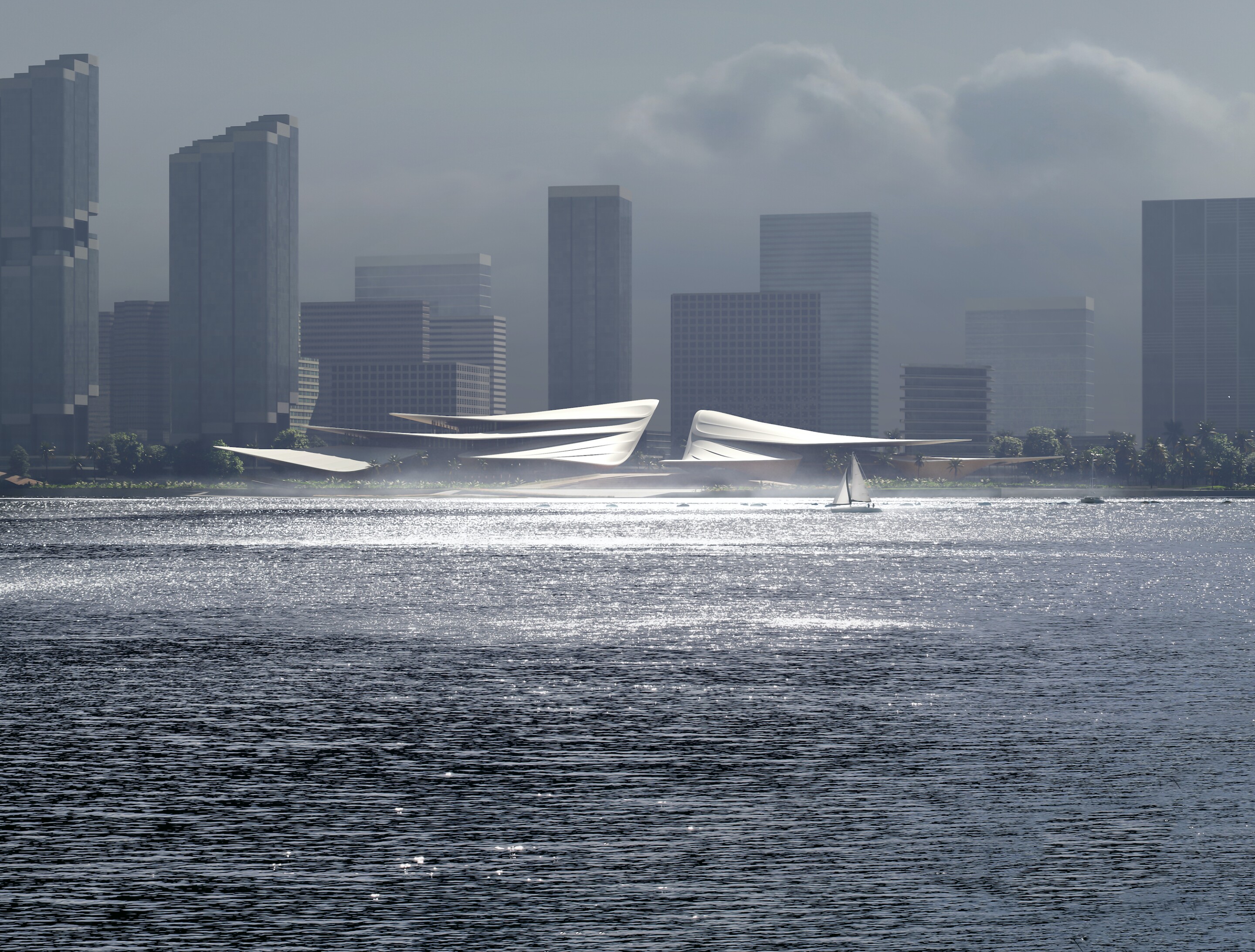 The Sanya Cultural District will be located on the southern tip of Hainan Island, China's most southerly province