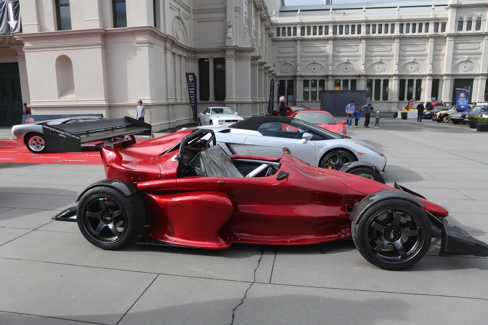 JayDee's new wheels ... the 700 hp, 700 kg Quantum. Watch for a feature soon