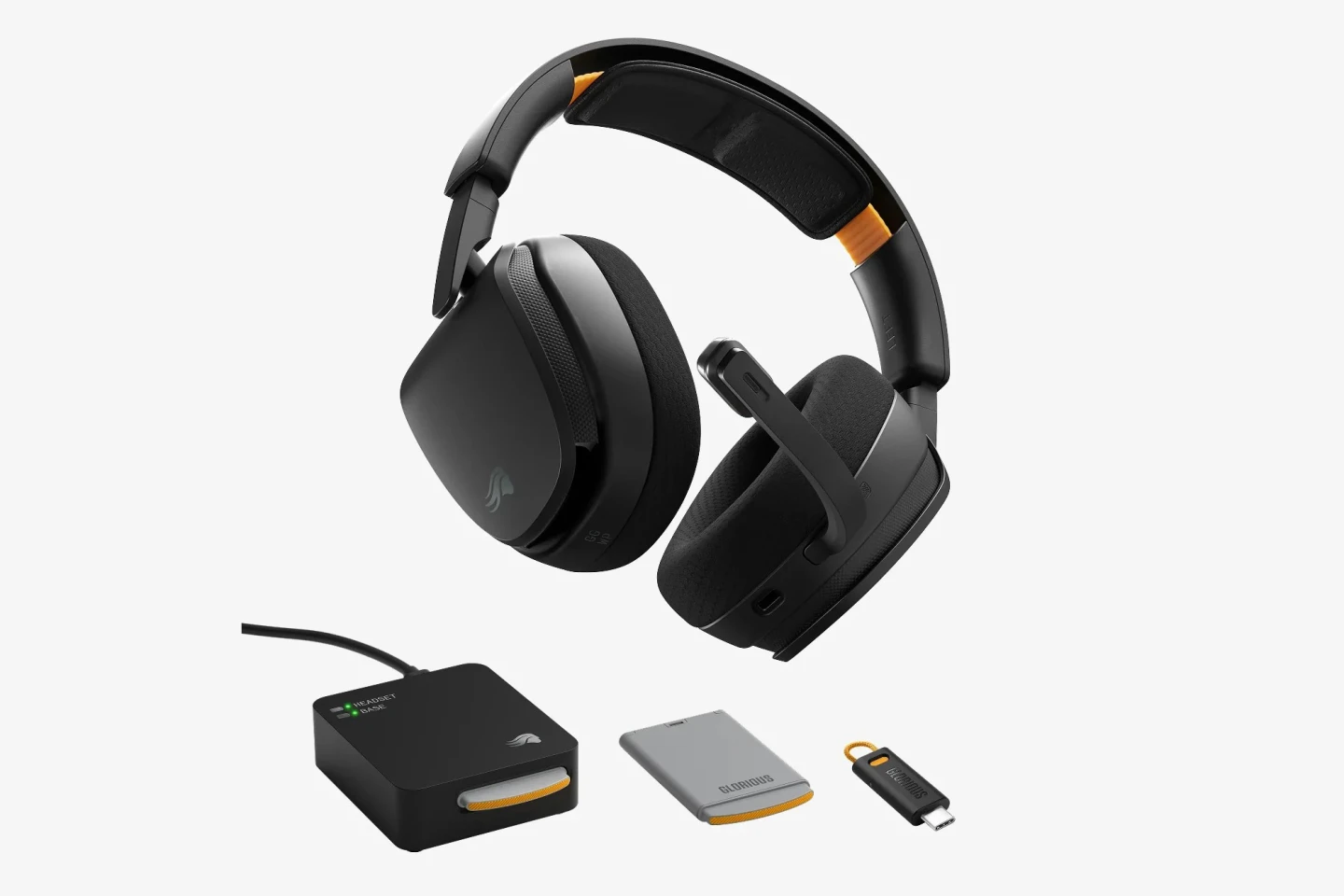 Glorious' GHS Wireless InfinitePlay headset comes with two swappable batteries – and continues to run mid-swap