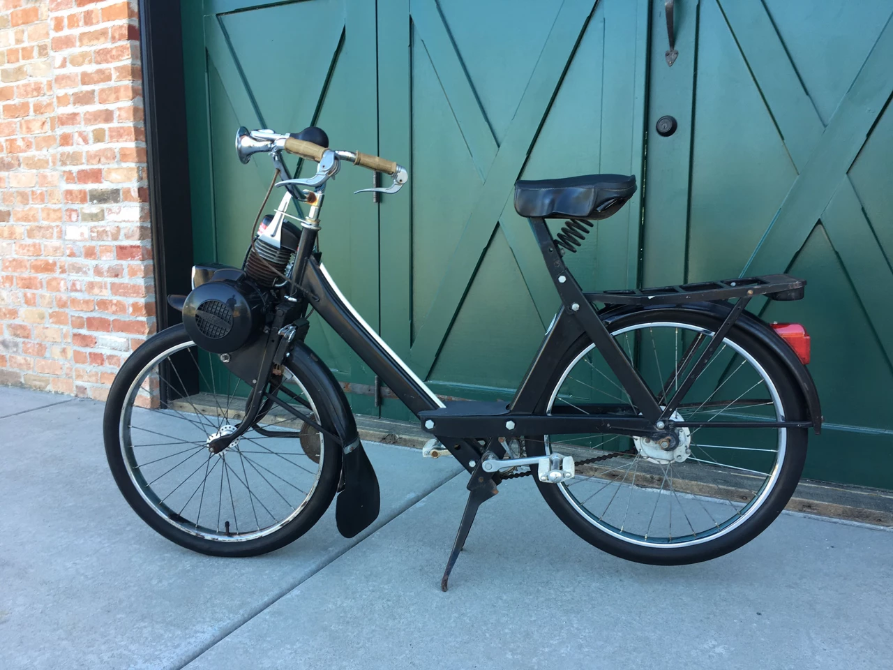 This 1970 Solex 3800 wento to auction during Monterey Car Week with RM-Sotheby's (Lot 329) on 14-August-2021 with an official estimate of $40,000 to $50,000. It fetched $66,000 and became the 14th most valuable two-stroke ever sold at auction.