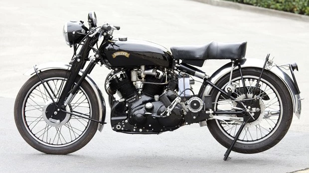 This 1951 Vincent Black Shadow sold for US$137,500 in August, 2010 at Gooding & Company’s Pebble Beach sale.