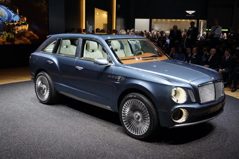 Bentley's EXP 9 F, which debuted at the 2012 Geneva Motor Show