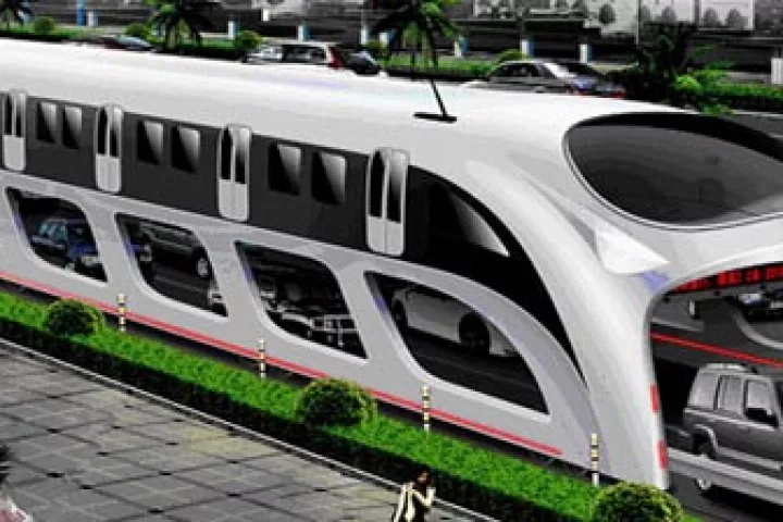 The Straddling Bus