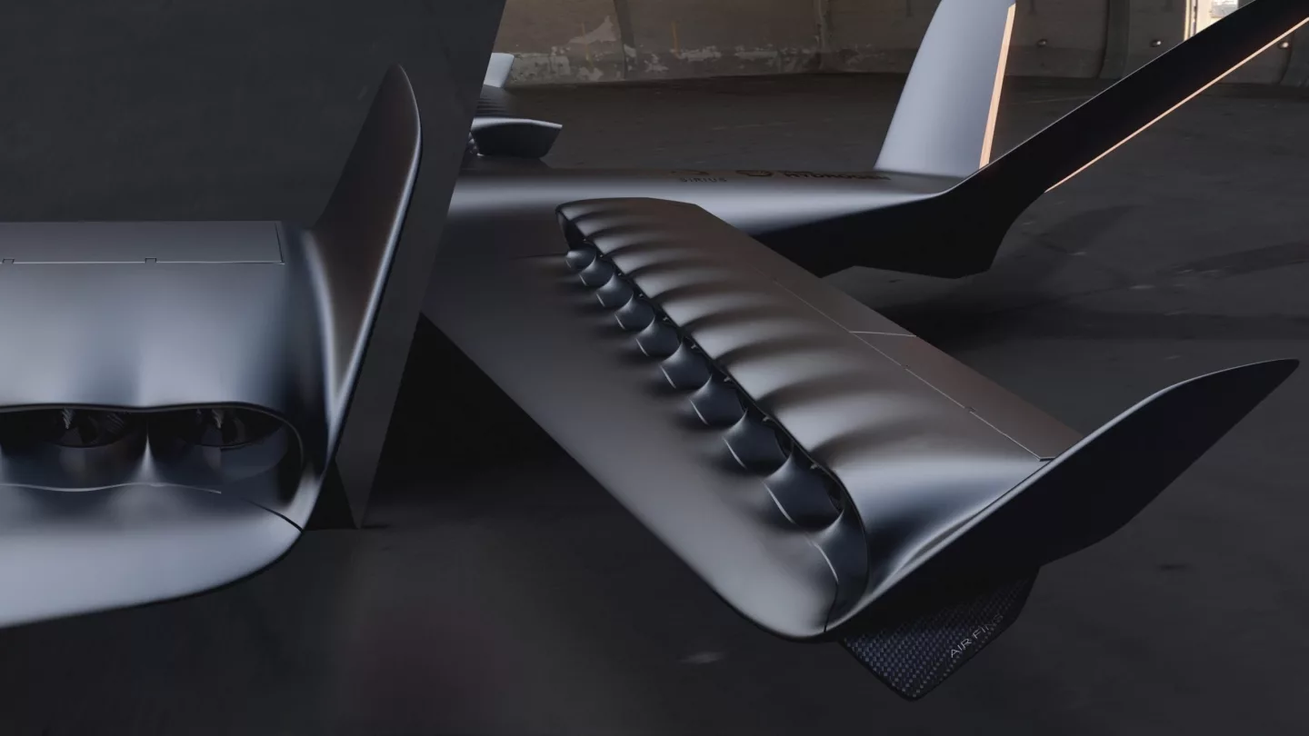 Some 20 30-cm-diameter electric fans will have their thrust deflected downward for VTOL operations
