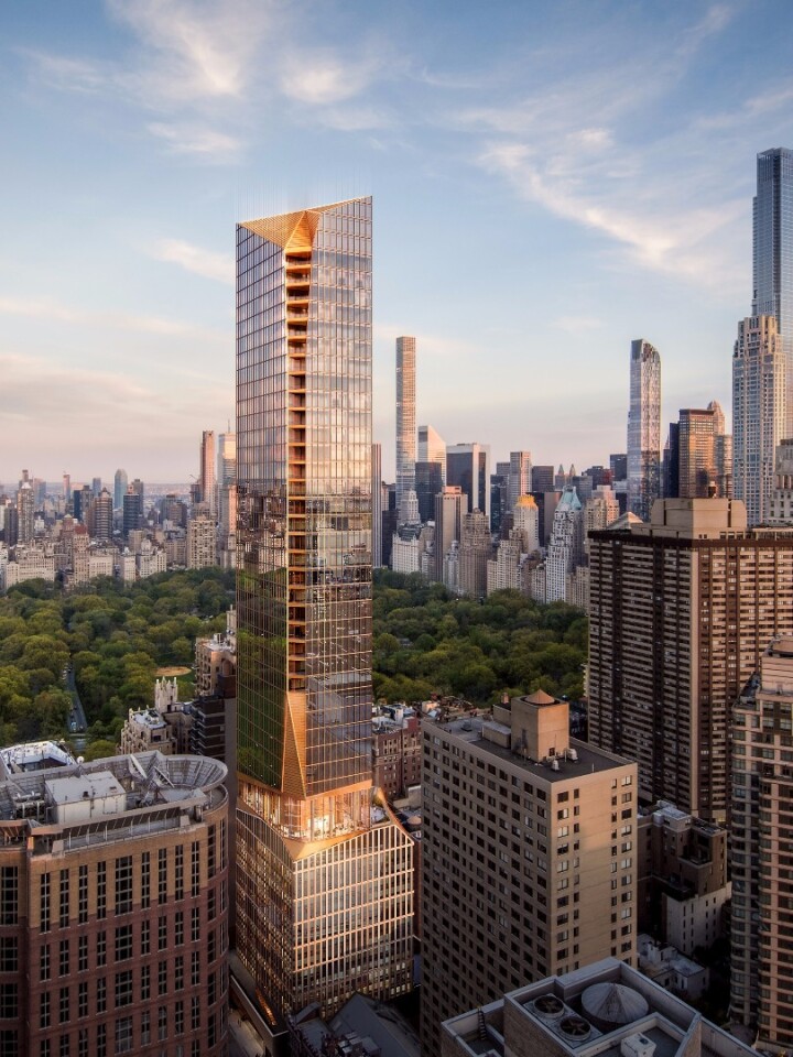Manhattan's famous skyline has long and strong ties to the surface bedrock that spreads across much of the city