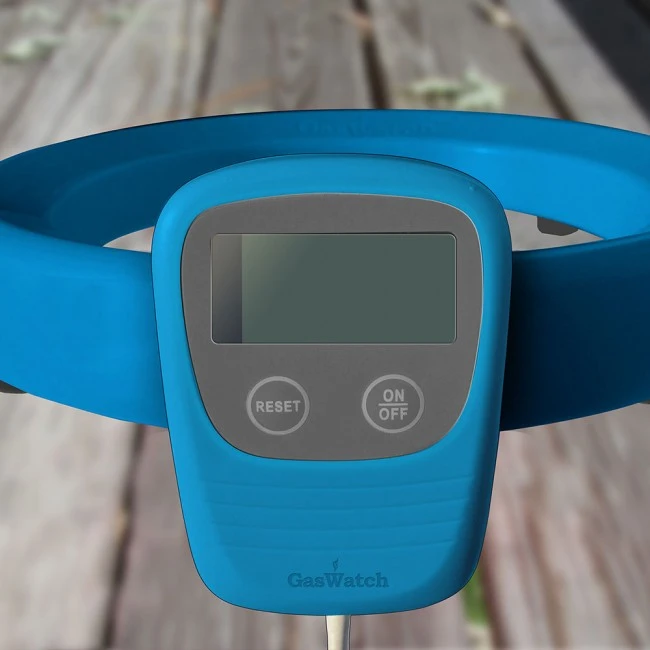 The scale and the display of the Smart Gaswatch