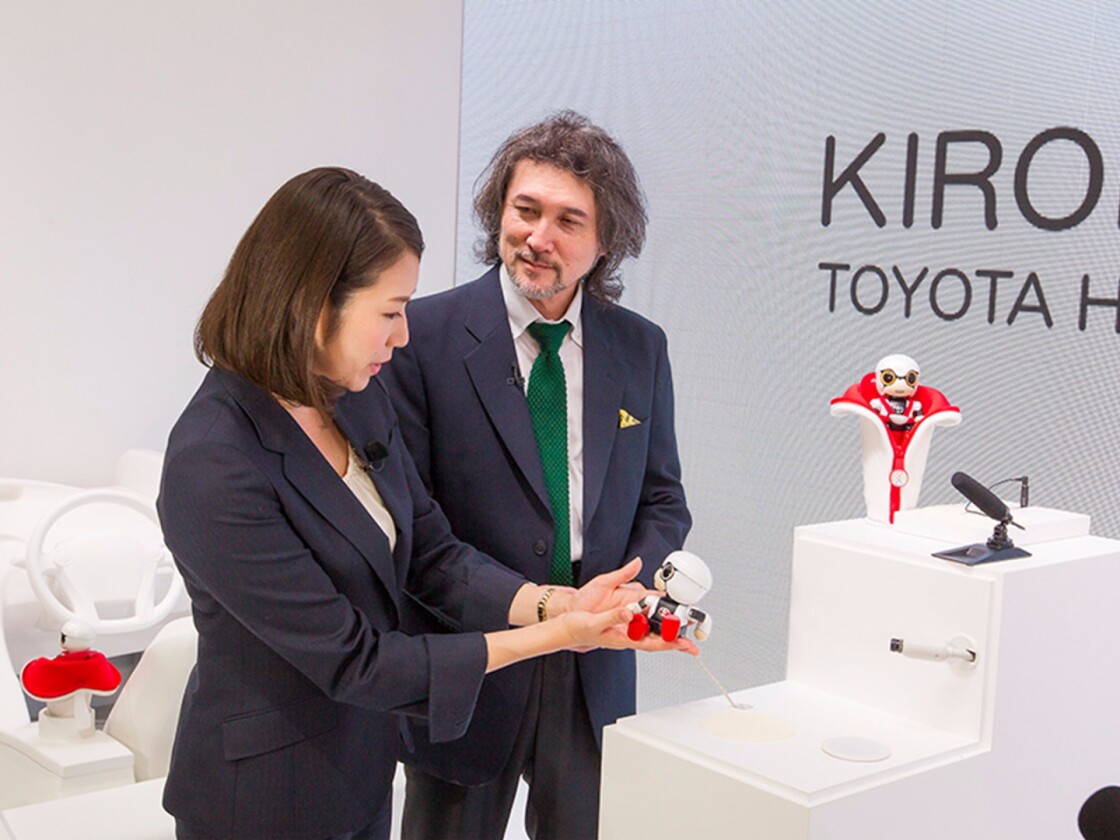 Kirobo Mini is the first commercial product from the Toyota Heart project