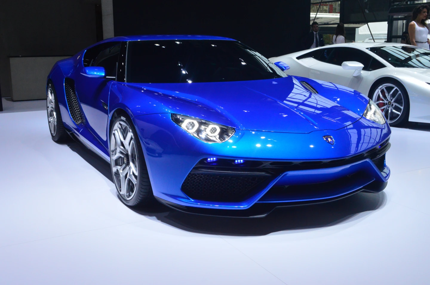 The Lamborghini Asterion in Paris (Photo: C.C. Weiss/Gizmag)