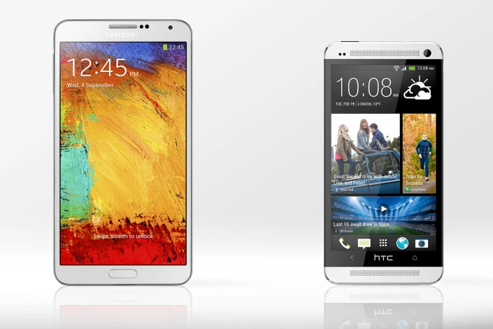 Gizmag compares the features and specs of the new Samsung Galaxy Note 3 and HTC's looker of a flagship, the One