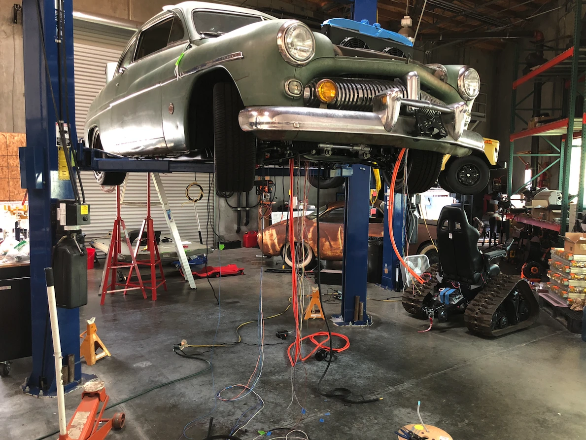 Building the 1949 Mercury EV Derelict