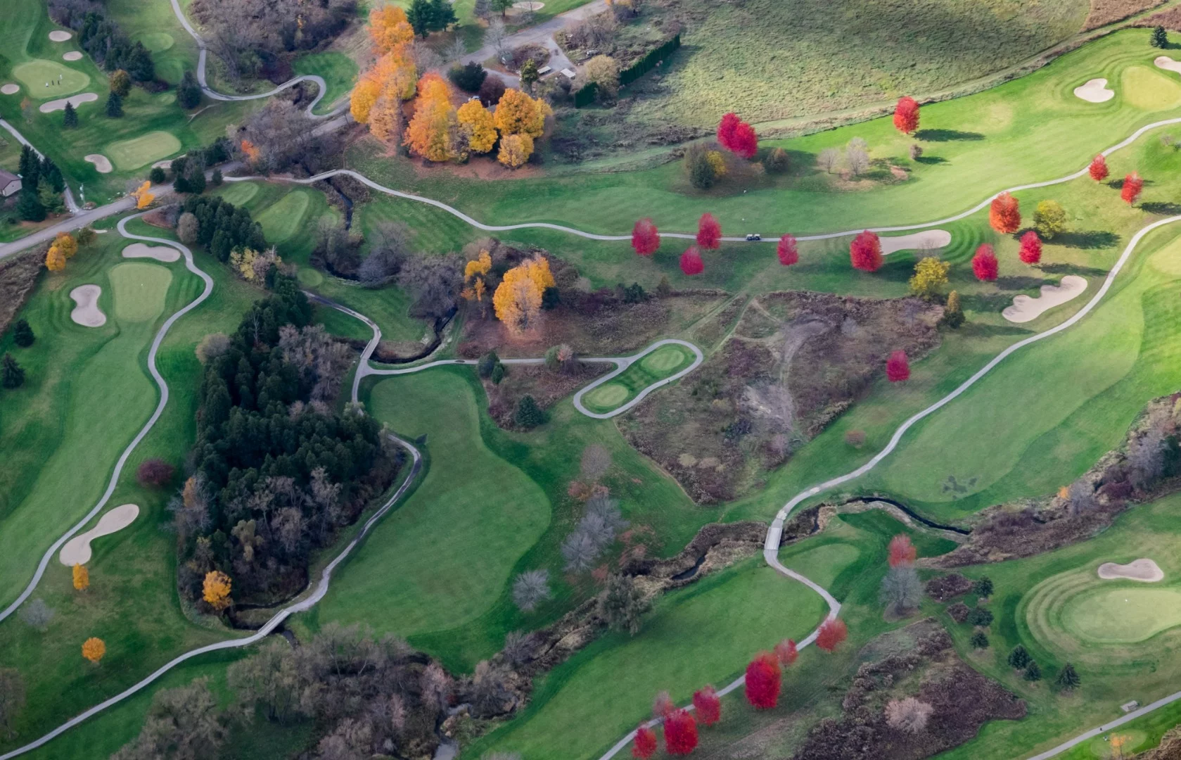 A golf course in Toronto