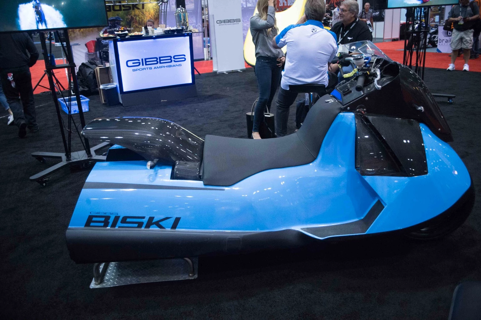 Gibbs Biski: comfy scooter meets jetski