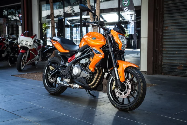 The Benelli BN302 (Photo: Loz Blain)