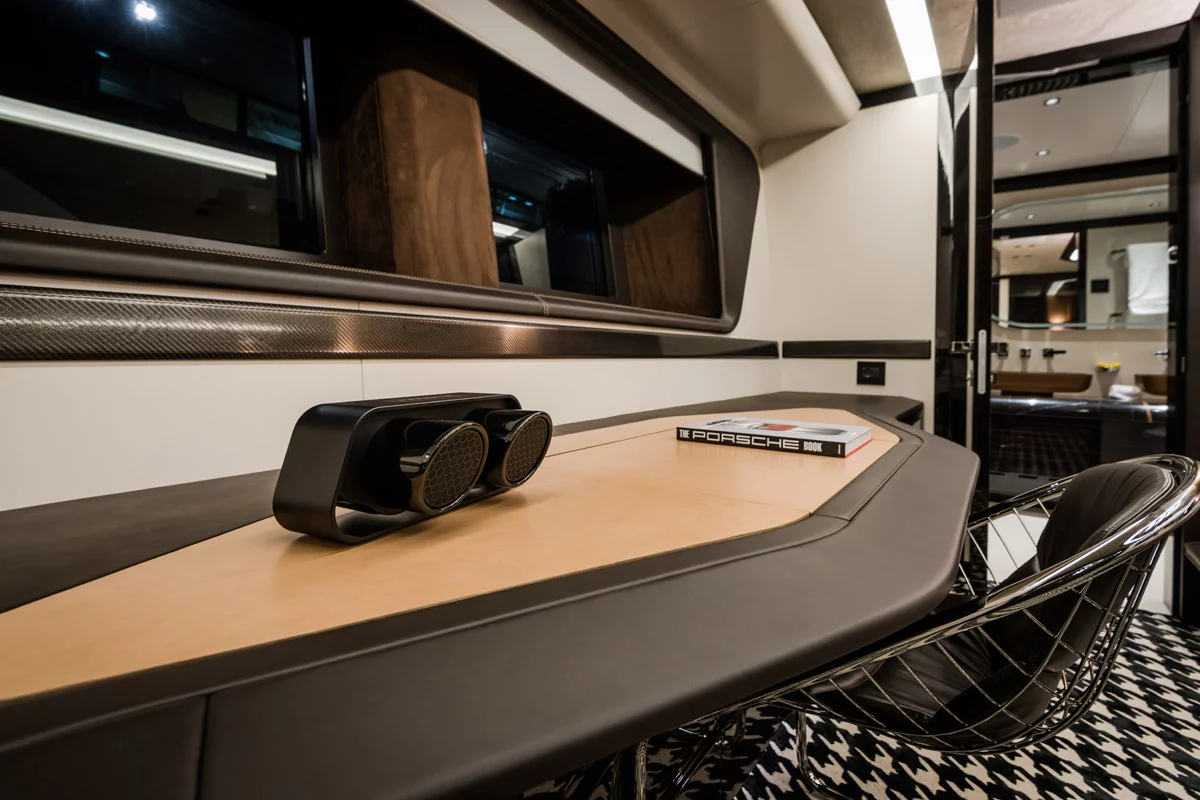 Luxury interiors are standard
