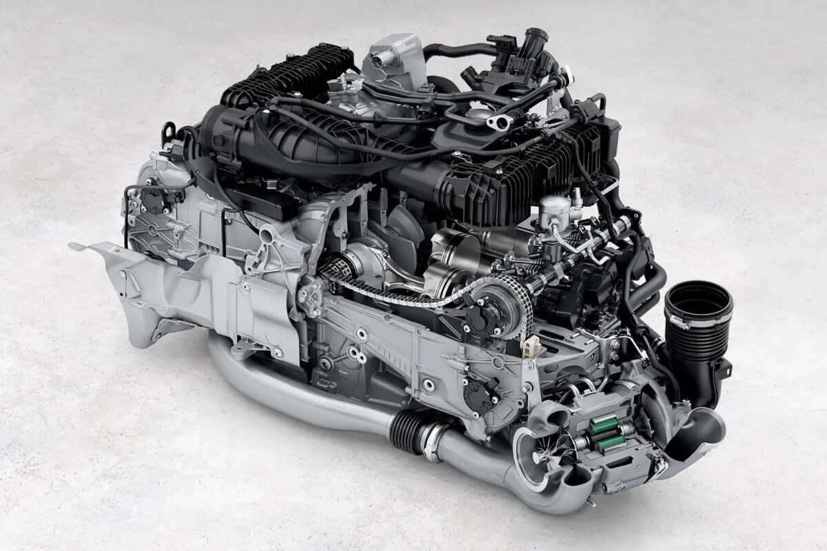 Prosche 911 Engine Porsche's mold-smashing 6-stroke engine doubles power and compression