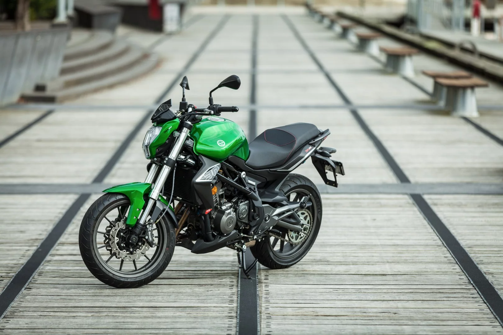 Benelli BN302 - attractive from any angle (Photo: Chris Blain/Gizmag)