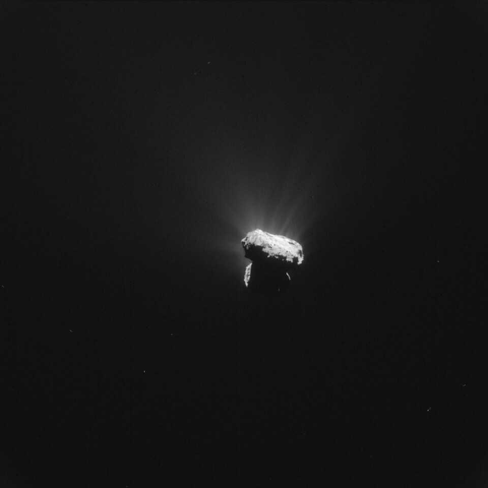 Comet 67P at perihelion