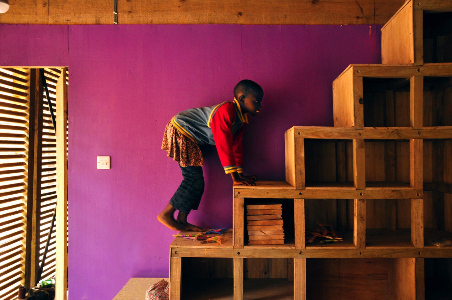 The St. Jerome's orphanage was constructed earlier this year over a period of just eight weeks (Photo: Odysseas Mourtzouchos)