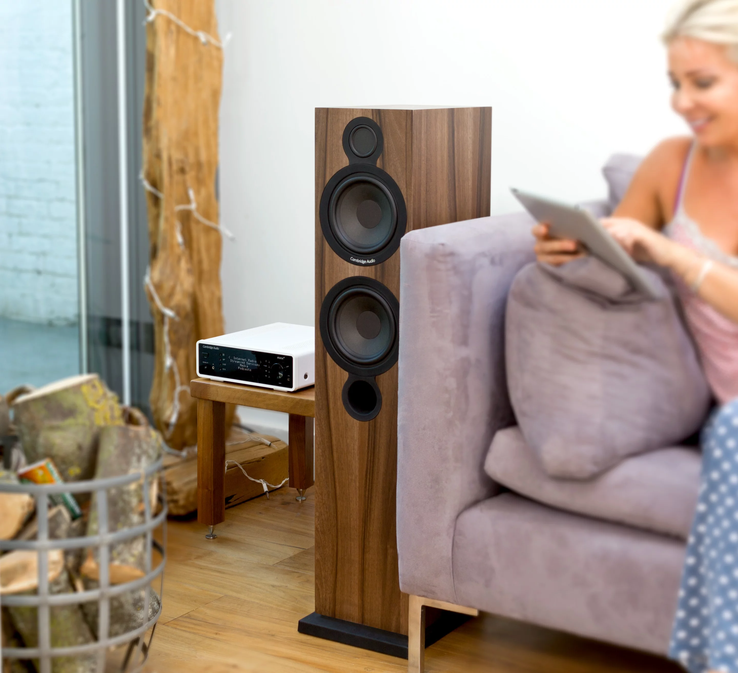 The Minx Xi and Aero 6 speakers from Cambridge Audio