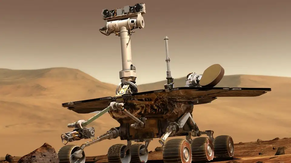 The Opportunity rover