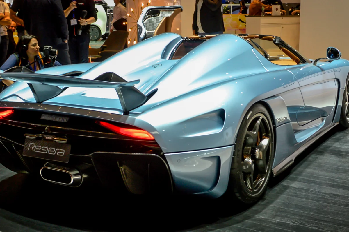 The all-new Koenigsegg Regera debuts at the Geneva Motor Show (Photo: C.C. Weiss/Gizmag.com)