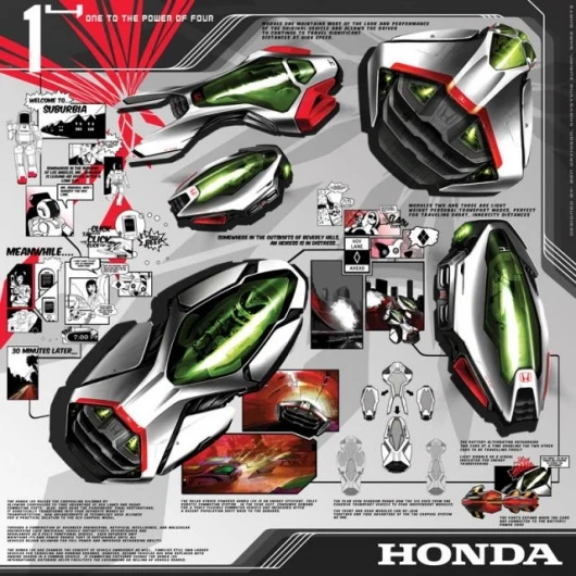 Honda's One to the power of Four