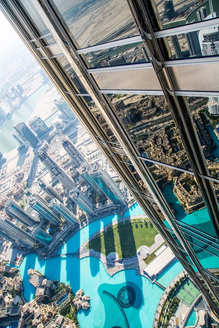 The Burj Khalifa - the tallest building in the world today.