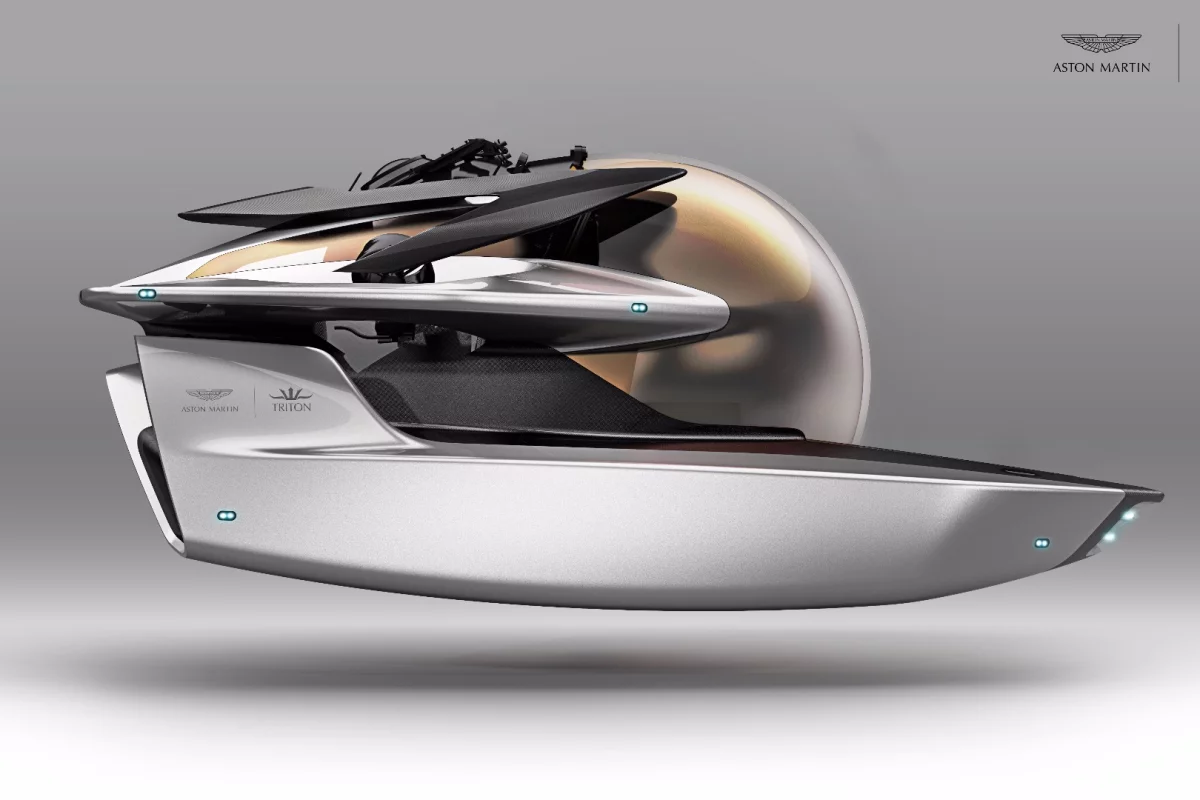 Aston Martin style, Triton submersible know-how