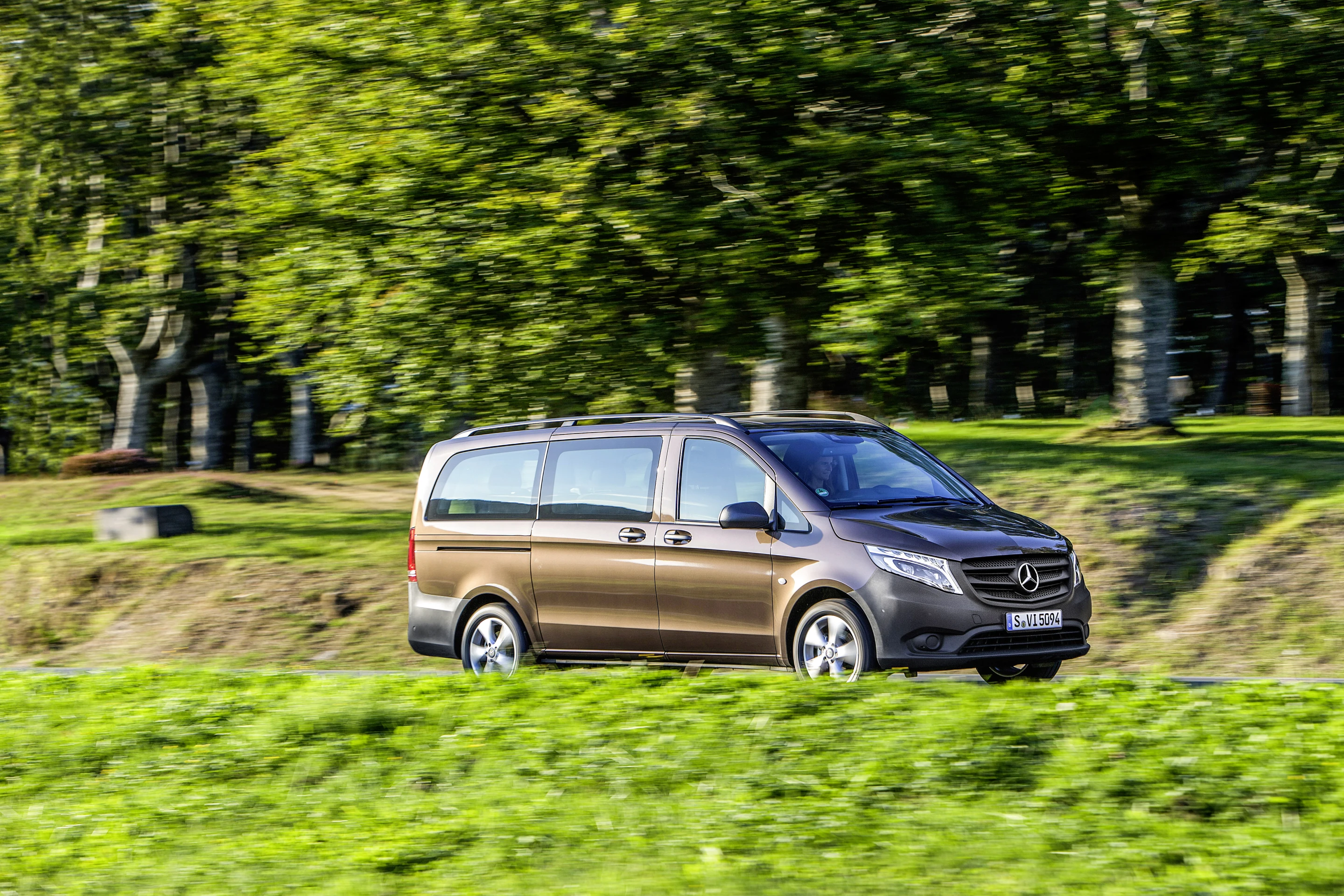 The Mercedes-Benz Vito does up to 190 bhp (140 kW)