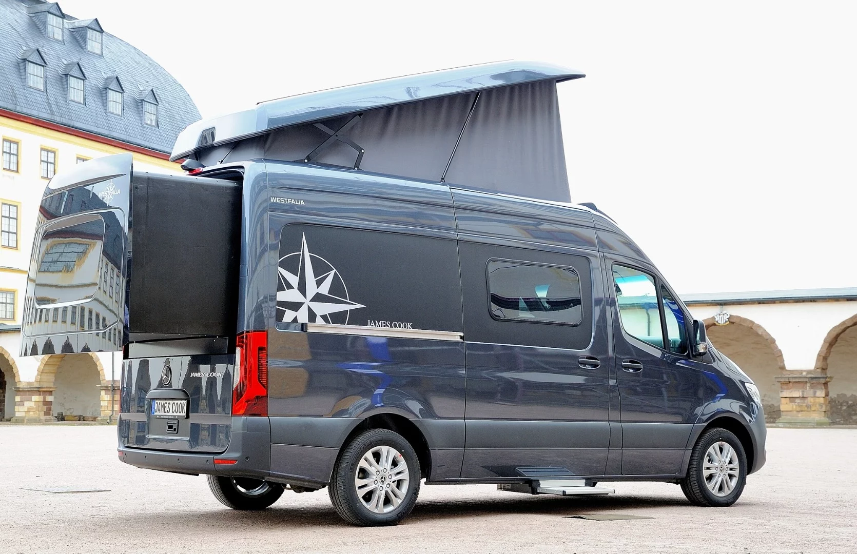The Westfalia James Cook expands for added interior space