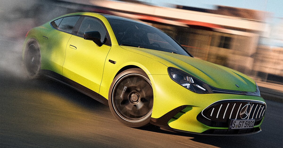Mercedes-AMG's electric coupeÌ gets a V8 roar and 1,000+ horses