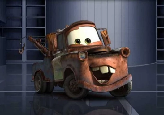 Mater the trusty tow truck
