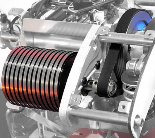 Fluid Damped Steering system