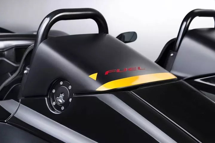 Dedicated graphics and new wheels set the E10R apart