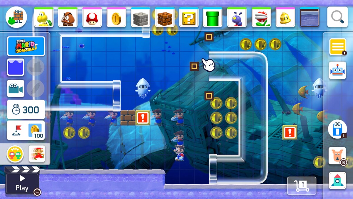 Super Mario Maker 2 might have custom goals, judging by the numbered coin icon next to the flagpole on the bottom left of the edit screen