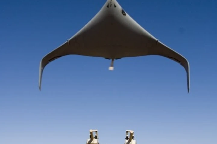 The KillerBee has a payload capacity of 5,800 cubic inches, a payload weight of 30 pounds, a flight range of 100 miles, and 15 hours endurance.