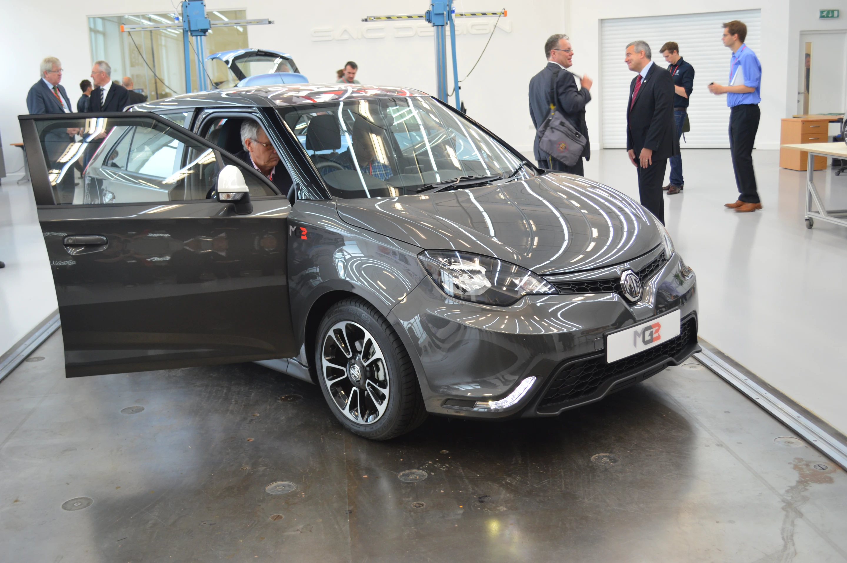 MG unveils its MG3 hatchback (Photo: Gizmag)