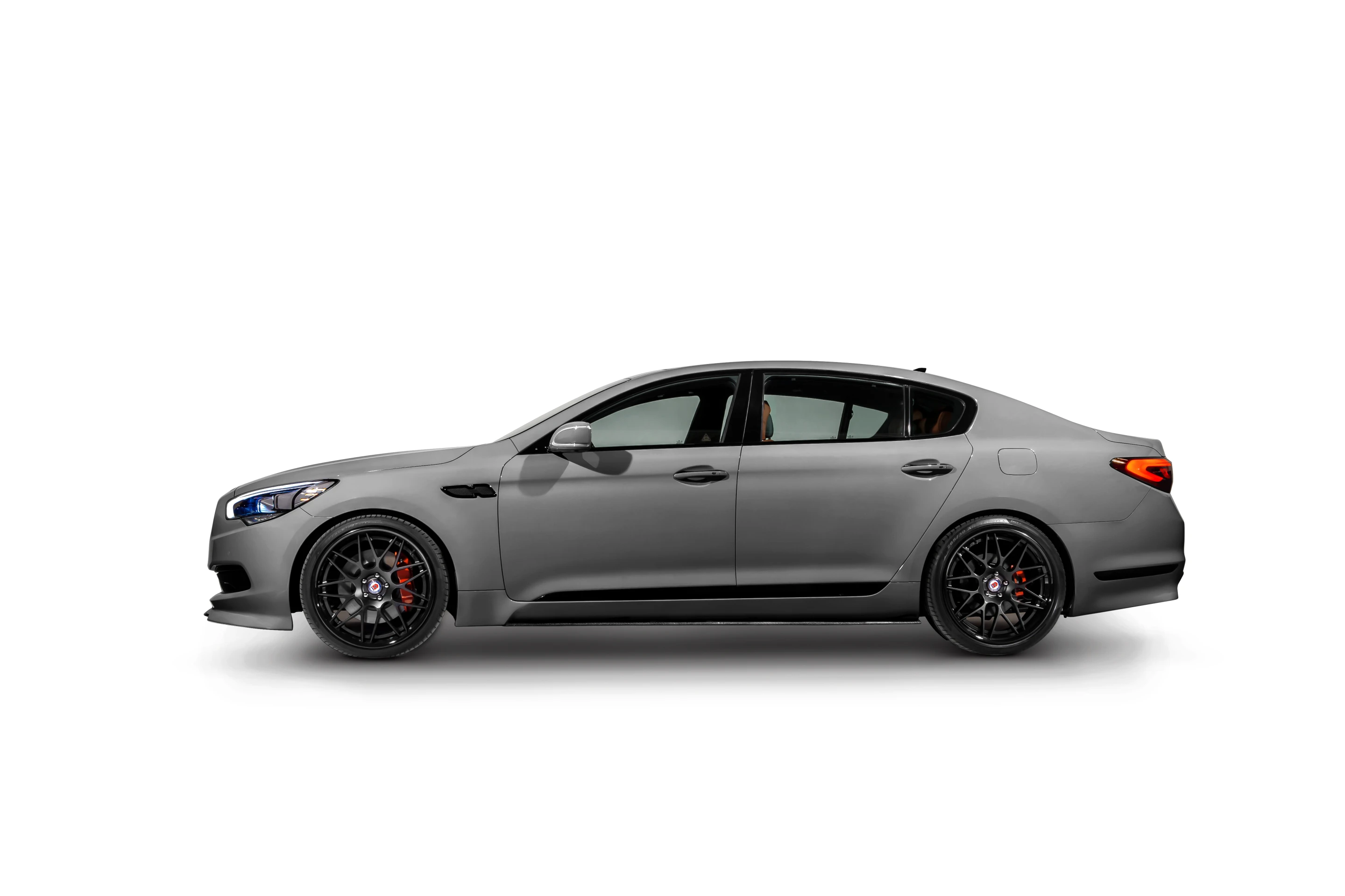 The K900 High Performance is designed to be a luxurious way of getting racing drivers to and from the track