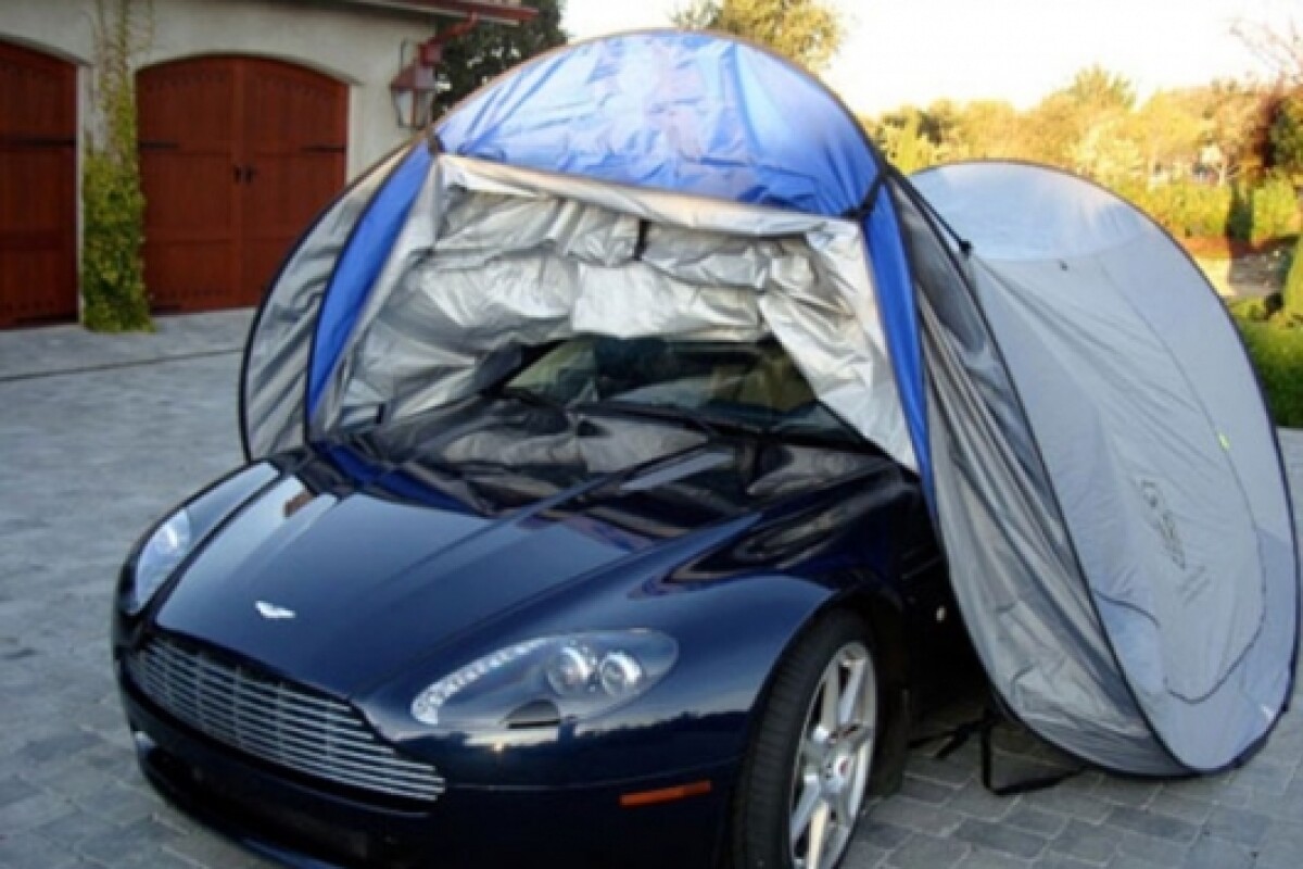 The drive in, drive out Touchless Car Cover