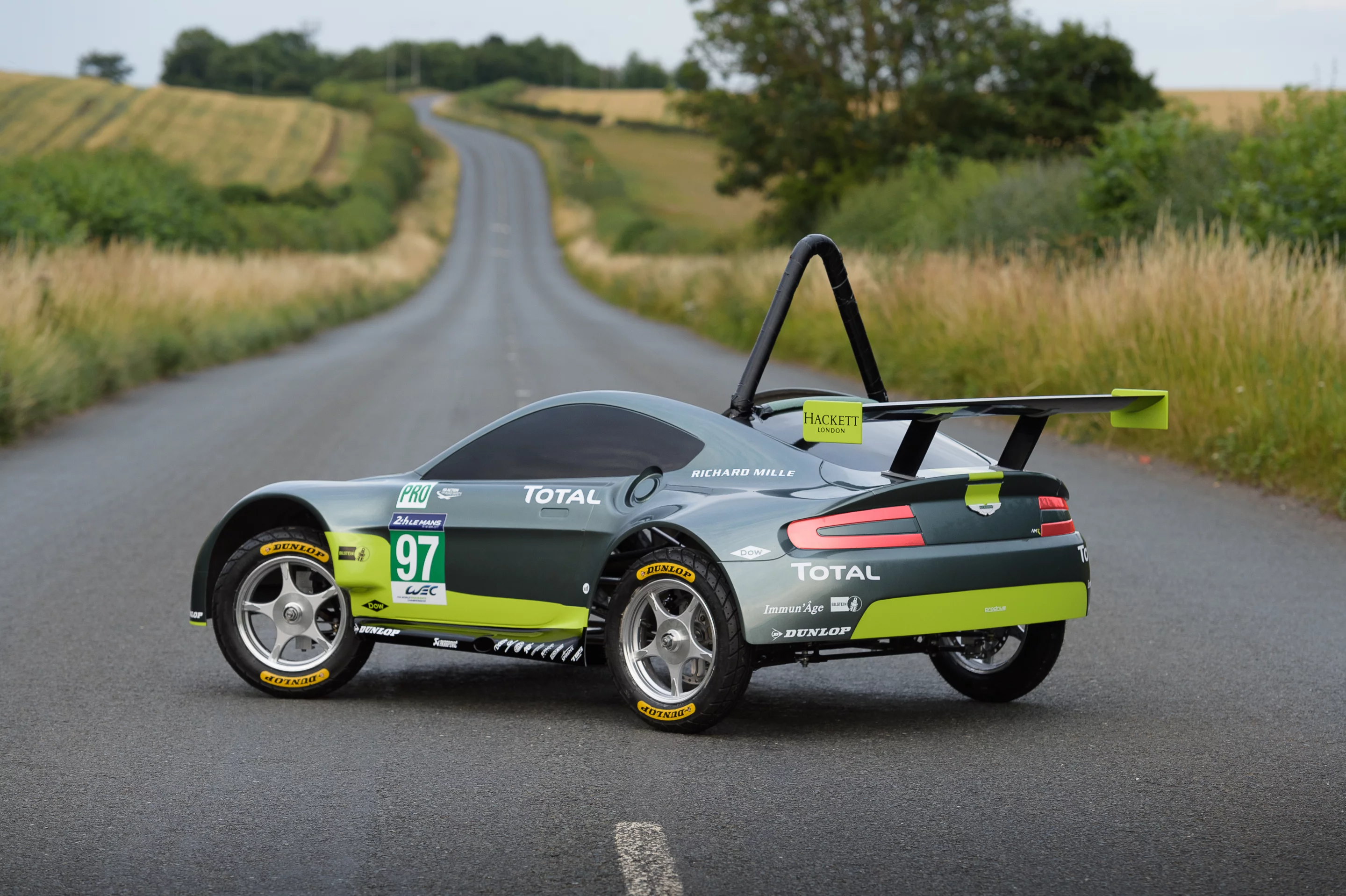 Don't expect to see the Vantage GTE Soapbox at Le Mans next year