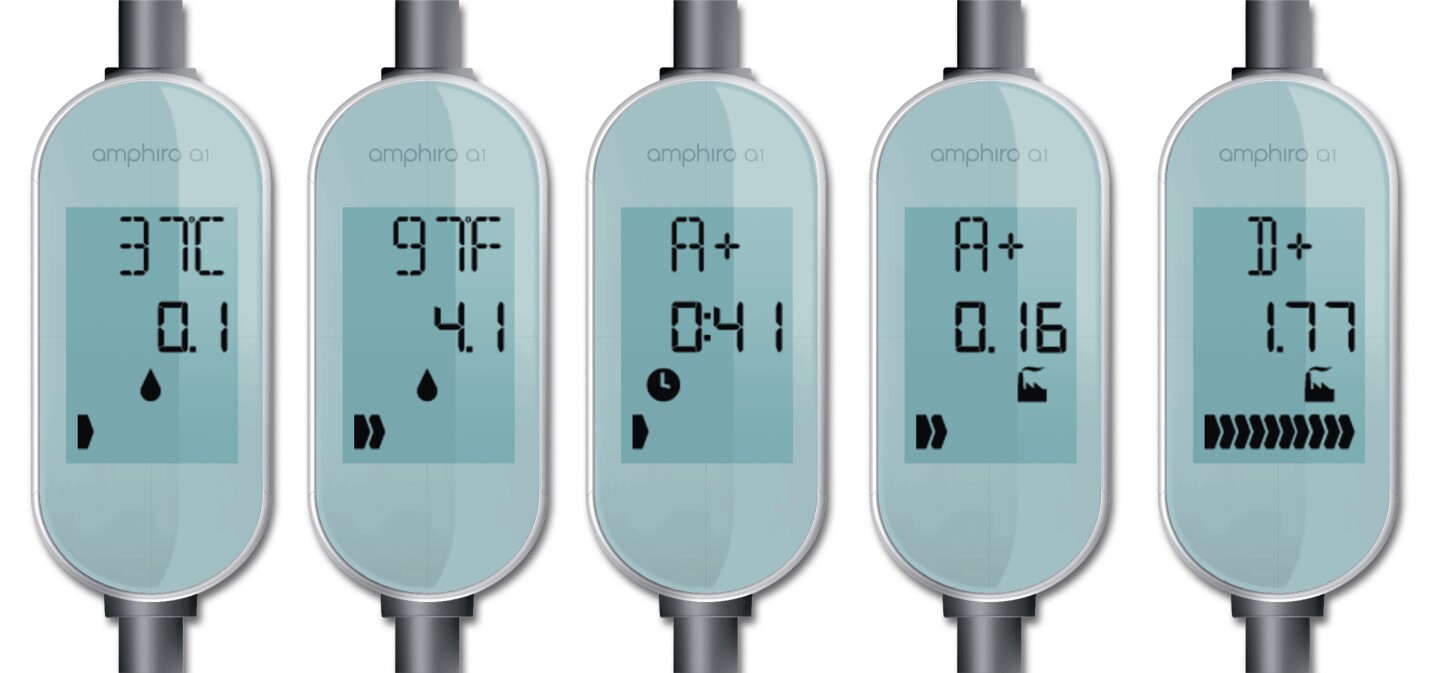 Amphiro's a1 control water and energy meter